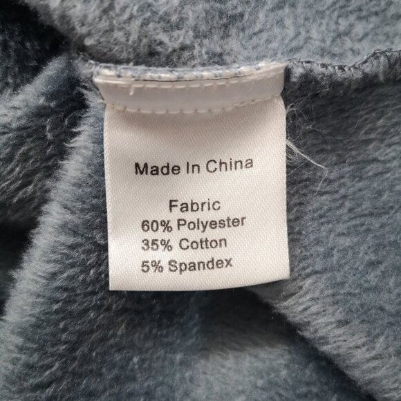 Bearsland Ladies Size Medium Grey Breastfeeding Faux Fur Lined Drawstring Hoodie - Picture 5 of 11